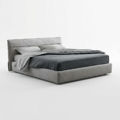 Lit Lit double chic gris Lit Lit double pour Chambre Lits