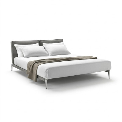 Conception de lit Lit double Lits de luxe Rembourrage Mobilier de chambre nouveau