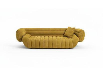 Canapé trois places 3 places Canapés de luxe Blanc Sellerie Mobilier Designer nouveau
