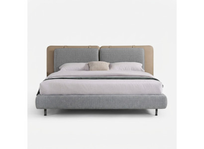 Design de rembourrage de lit Lits doubles de luxe Conception de chambre à coucher Meubles