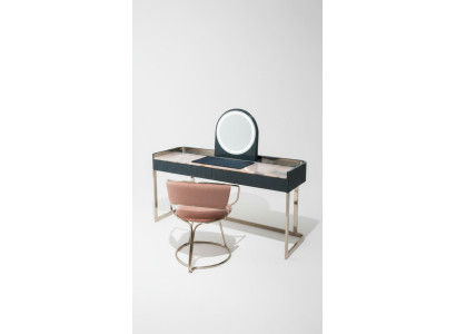 Chambre Mobilier Coiffeuse Chaise de coiffeuse de designer Mobilier en bois de luxe
