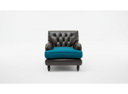 Canapé en cuir Chesterfield Designer canapé 2 places en tissu neuf