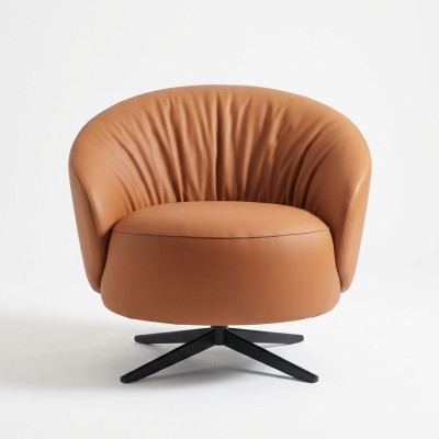 Fauteuil design moderne pour salon, canapé une place, divan, club de luxe.