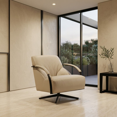 Fauteuil de relaxation design Fauteuil de salon 1 place Canapé fauteuil Rembourrage Mobilier Salon