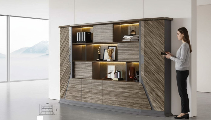 Armoire Mobilier de bureau Armoires Ameublement Classeur Bibliotheque neuf