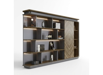 Armoire de design Étagère Bibliothèque Étagère de classement Mobilier de bureau Étagère de mobilier de bureau