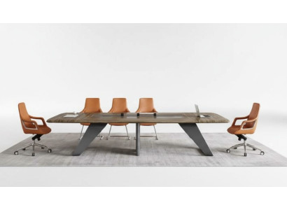 Table de conférence en bois Mobilier de bureau Tables design neuf
