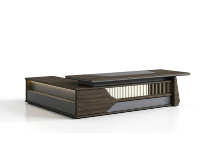 Bureau d'angle Mobilier de bureau Chef de service Mobilier de chambre Design Bureau