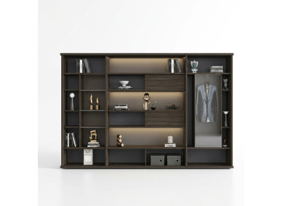 Armoire de designer Armoire de chambre Salon Mobilier de bureau de luxe Étagère en bois