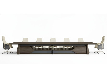 Table de conférence moderne Bureau d'ordinateur Mobilier table de réunion nouveau