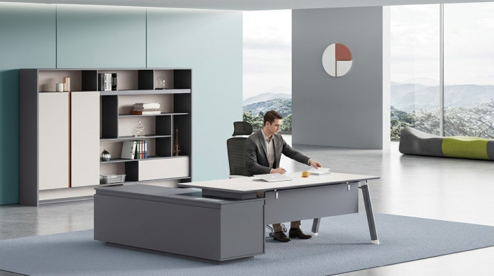 Mobilier de bureau Meuble pour ordinateur Table de travail Bureau Bureau d'angle