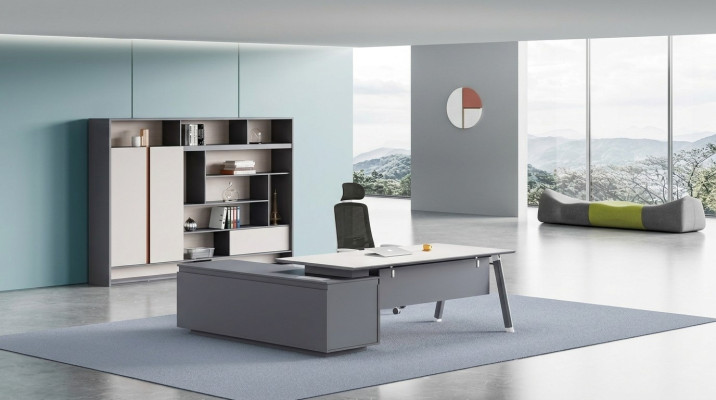 Mobilier de bureau Meuble pour ordinateur Table de travail Bureau Bureau d'angle