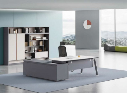 Mobilier de bureau Meuble pour ordinateur Table de travail Bureau Bureau d'angle