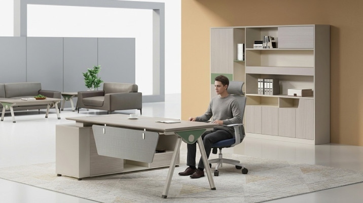 Bureau d'angle Mobilier de bureau moderne Mobilier de bureau de luxe Design Mobilier de bureau