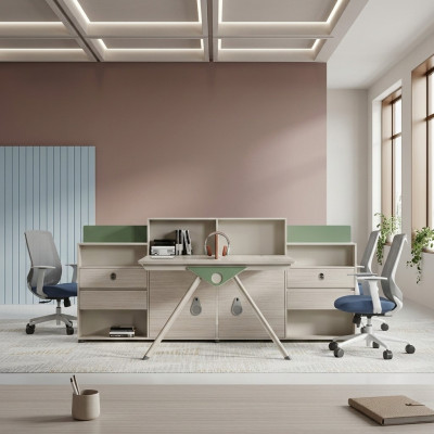 Bureau Moderne Mobilier de Salle d'Étude Luxueux Table de Meubles