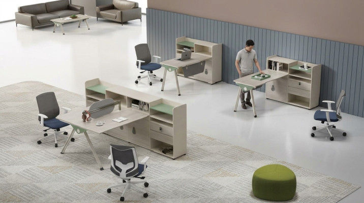 Bureau d'angle Design Mobilier de bureau Mobilier Bureaux Mobilier
