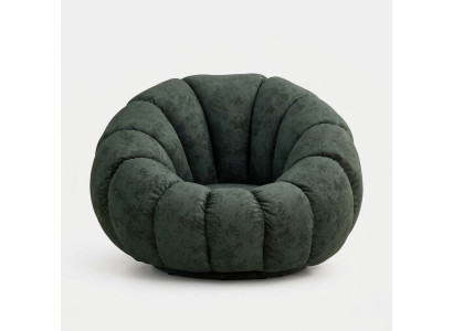 Fauteuil 1 place Textile Salon Fauteuil de luxe Design Gris Moderne neuf