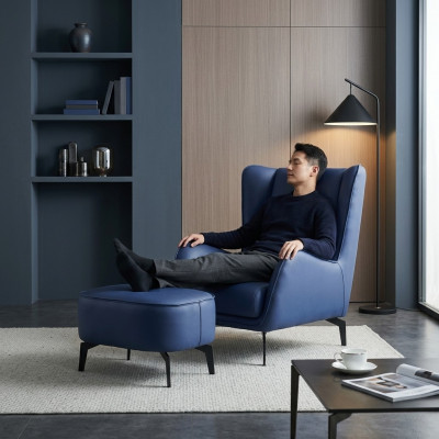 Fauteuil Design Rembourrage Mobilier Salon de Luxe Moderne Fauteuil Rembourré Nouveau