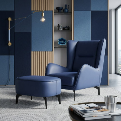 Fauteuil Design Rembourrage Mobilier Salon de Luxe Moderne Fauteuil Rembourré Nouveau