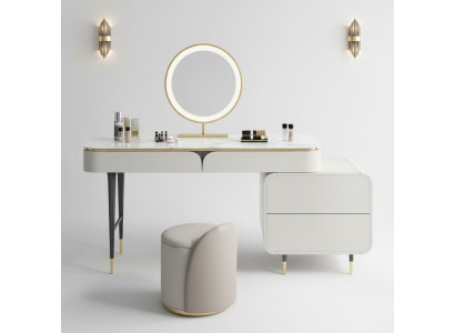Table Console Miroir Coiffeuse Chambre Consoles Luxe nouveau