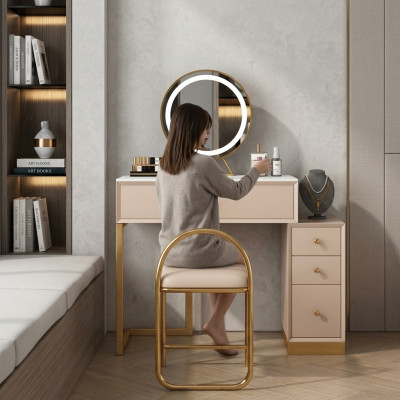 Conception Maquillage Table Chambre Consoles Table Miroir Luxe Nouveau
