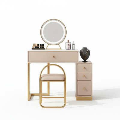 Conception Maquillage Table Chambre Consoles Table Miroir Luxe Nouveau