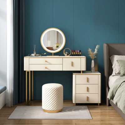 Conception de tables consoles de luxe Tables en bois Design Coiffeuse moderne