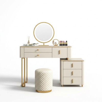 Conception de tables consoles de luxe Tables en bois Design Coiffeuse moderne