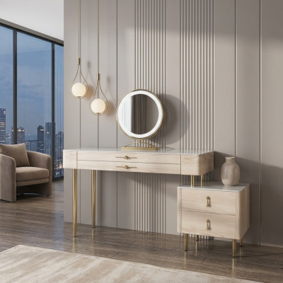 Chambre Mobilier Design Coiffeuse Consoles Modernes Table de Luxe Nouvelle