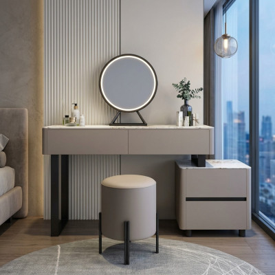 Chambre Coiffeuse Consoles Table de maquillage Salon de luxe neuf