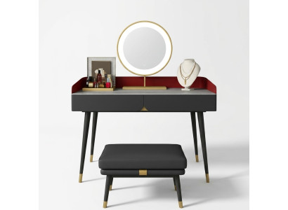Coiffeuse murale miroir coiffeur consoles tables chambre nouveau