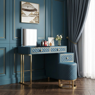Coiffeuse Table de maquillage Miroir Consoles de design Commodes Tables
