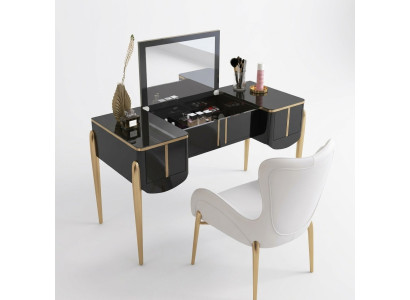 Coiffeuse moderne Miroir de luxe Console Commode Chambre nouvelle