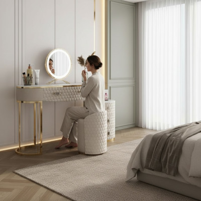 Conception Mobilier de luxe Coiffeuse Table Consoles Chambre moderne