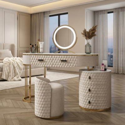 Conception Mobilier de luxe Coiffeuse Table Consoles Chambre moderne
