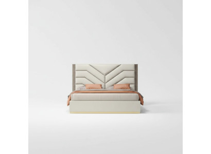 Design de lit Lits doubles de luxe 180x200cm Chambre à coucher moderne nouvelle