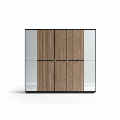 Armoires Penderies Conception d'armoires en bois 246 cm Meubles modernes neufs