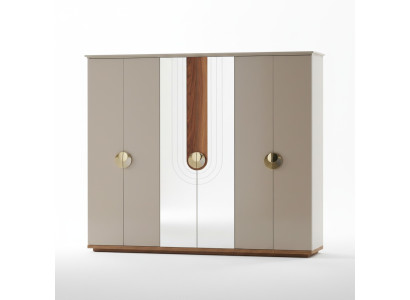 Armoire Chambre Armoire en bois Mobilier neuf Armoires Placard d'angle neuf