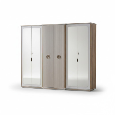 Armoire de chambre moderne Armoire en bois Nouveaux meubles d'armoire nouveau