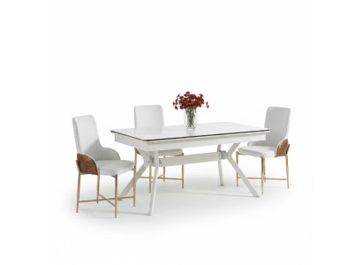 Ensemble de salle à manger, 6 chaises + table à manger, groupe de meubles de luxe Suite, neuf