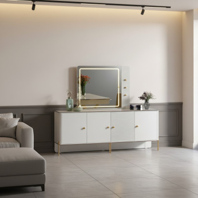 Sideboard Luxe Suite Commode Commodes en bois Moderne