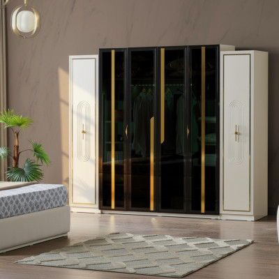Armoires Armoires de chambre Design en bois Chambre d'enfants Mobilier moderne neuf