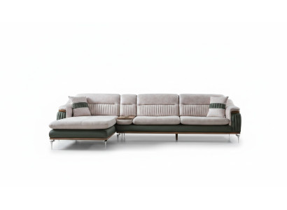 Paysage vivant Canapé d'angle Canapé en L-forme Siège Rembourrage de canapé Canapé Mobilier de luxe Canapés modernes