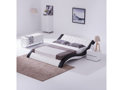 Lit Lit rembourré Chambre double moderne Lits matrimoniaux