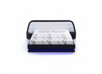 Chambre de luxe Lit Rembourrage Design de lit double de luxe moderne