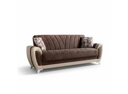 Salon luxueux canapé 3 places Canapé relaxant Moderne 225cm Canapé de luxe nouveau