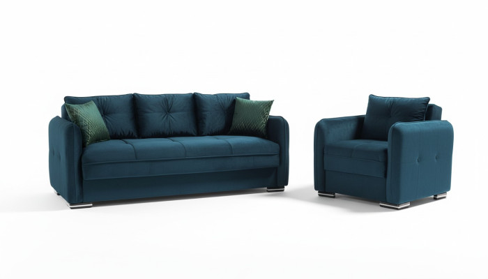 Ensemble de canapé 3+1 places Fauteuil Ensemble de fauteuils relax modernes Meubles de luxe