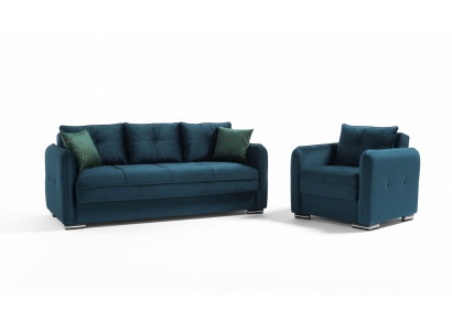 Ensemble de canapé 3+1 places Fauteuil Ensemble de fauteuils relax modernes Meubles de luxe