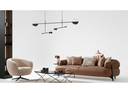 Ensemble de canapé 3+1 places Fauteuil moderne Relax Suite Fauteuil Mobilier de luxe neuf