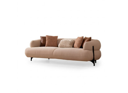 Canapé 3 places Canapé design Canapés Rembourrage Cuir Sièges Relax Mobilier Moderne Relax Nouveau